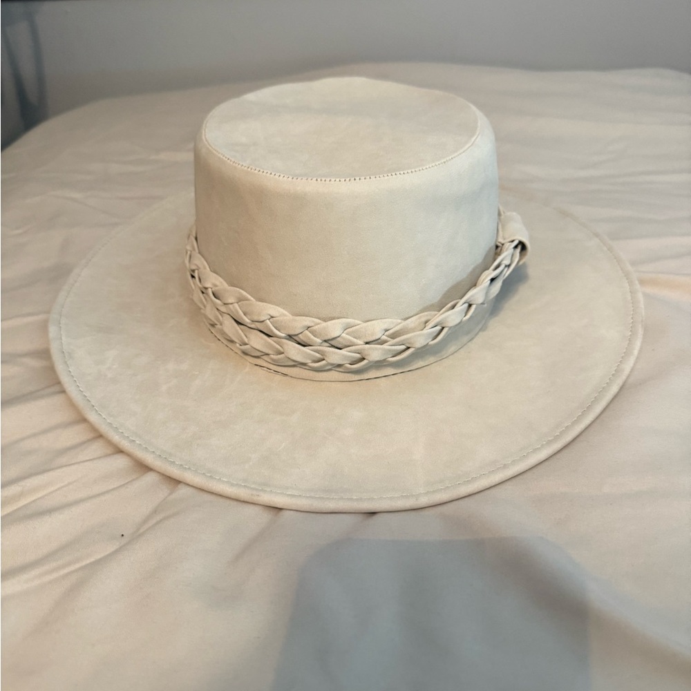 Elegant Cream ASN Braided Women's Hat